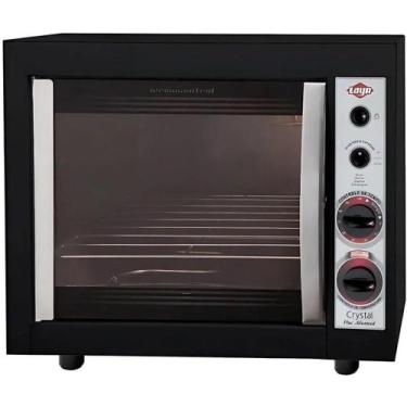 Imagem de Forno Elétrico Crystal Plus Black Advanced 46L Layr, 220V