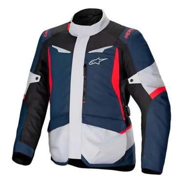 Imagem de Jaqueta Alpinestars St 1 Wp Azul Vermelha Cinza Waterproof Tamanho:MCo