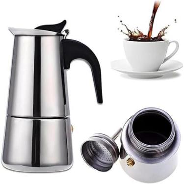 Imagem de Cafeteira italiana 4xic inox - Braswu