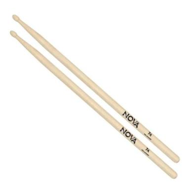 Imagem de Baqueta Nova 7A Ponta  de Madeira  by Vic Firth
