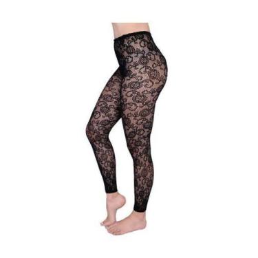 Imagem de Meia Calça Legging Floral  Trifil fio 40 com 3 peças - X061441