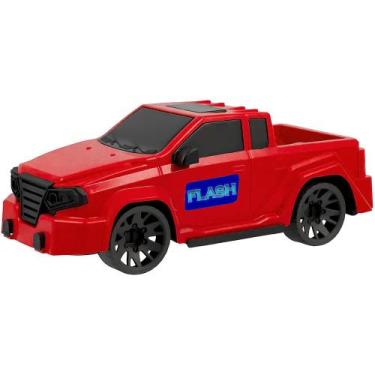 Imagem de Carrinho de brinquedo Picape Azul Racing Kendy BQ2130S, Vermelho