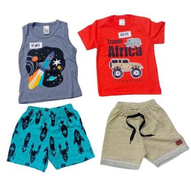 Imagem de Kit 04 Peças de Roupa Infantil Menino - Shuma kids - Ref.: 27005, 03