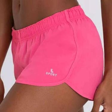 Imagem de Short Lupo Lsport Af Basic Run - Feminino, Rosa, GG