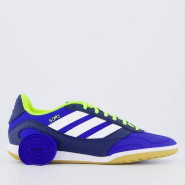 Imagem de Chuteira Adidas Super Sala III Futsal Azul, 43