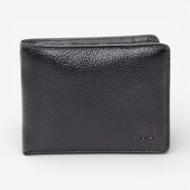 Imagem de Carteira Masculina Em Couro Preto - LUZ CAMILA, Preto, UN