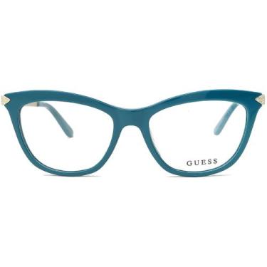Imagem de Óculos de Grau Guess GU2655 84 Verde