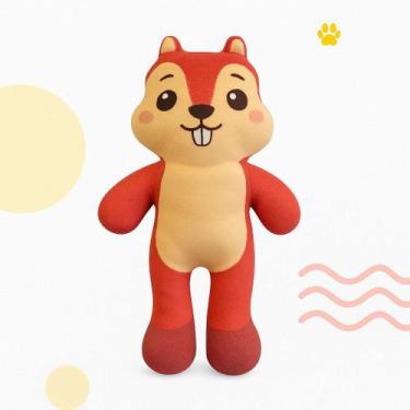 Imagem de Brinquedo Pelucia Esquilo PetShop Caes e Gatos - Cardinale Pet