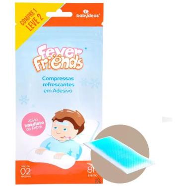 Imagem de Compressa Refrescante Adesivo Fever Friends Babydeas 2und