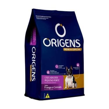 Imagem de Ração Origens Cães Adultos Pequeno Porte Frango e Cereais - 3 Kg