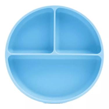 Imagem de Prato Infantil Silicone com Divisórias e Ventosa Petit Piá - Petit Pia