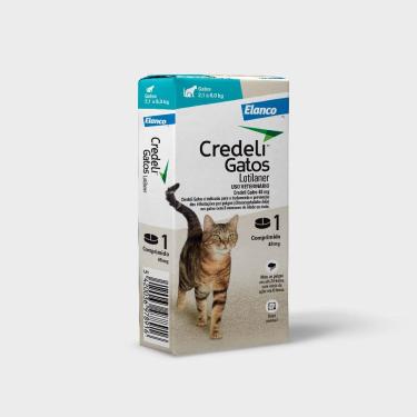 Imagem de Credeli Antipulgas e Carrapatos para Gatos 48mg Elanco 1 Comprimido