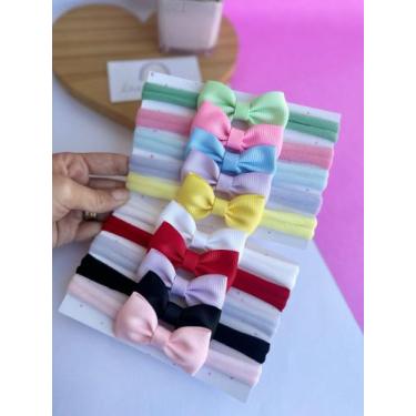 Imagem de Faixinha de bebê kit 5 un - Lassô Menina - Laços e Cia , Várias