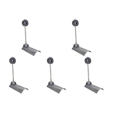 Imagem de Kit C/5 - Para-Raio Isolador Simples Com Calha Para Telha - Raycon