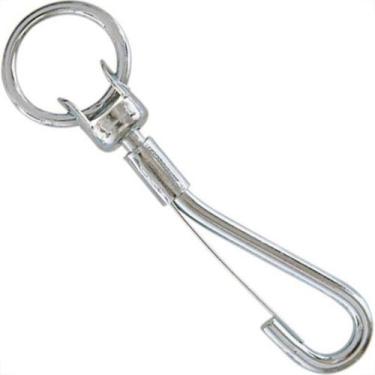 Imagem de Mosquetao Sao Raphael 02 Com Argola Zincado 125Mm - Kit C/12