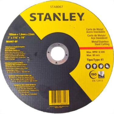 Imagem de Disco Stanley Inox 7'' X 1,6 X7/8 - Kit C/25 PC - DEWALT