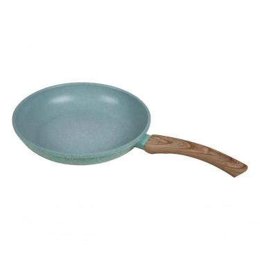Imagem de Frigideira Revestimento Nanoceramico 24cm Alumínio com Revestimento Antiaderente 24CM Frita sem Óleo Verde Lehaví