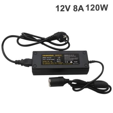 Imagem de Conversor De Energia Automotivo 8A AC 110V 220V Para Adaptador DC 2V P