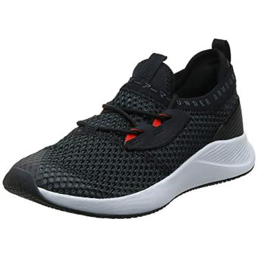 Imagem de Under Armour Tênis feminino Charged Breathe Smrzd, Preto/branco, 5