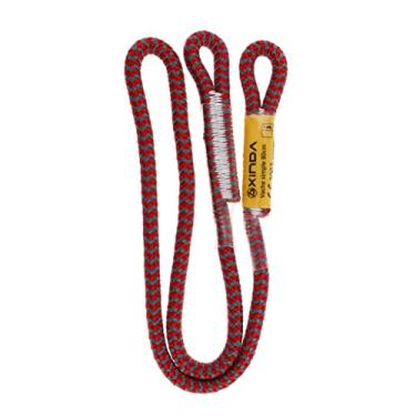 Imagem de shamjina 25KN 8 Mm de Segurança Corda Corda de Escalada Os, vermelho, 80 cm
