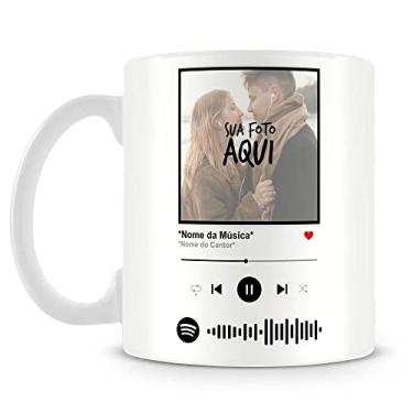 Imagem de Caneca com Foto e Música do Spotify (Mod.1)