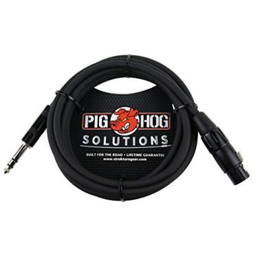 Imagem de Pig Hog Cabo adaptador TRS para XLR PX-TMXF1 1/4", 3 metros