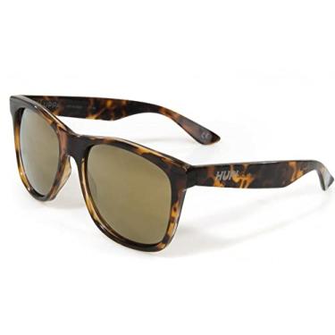 Imagem de Óculos de Sol Hupi Luppa Tartaruga Lente Dourada - para rostos Grandes , Cor: Marrom