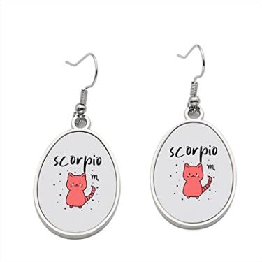Imagem de Brinco Escorpião 1 – Brincos pendentes para meninas – Presente de festa de aniversário dos namorados, Metal, Sem pedras preciosas