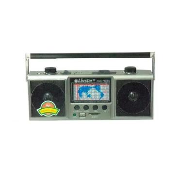 Imagem de Rádio Fm/Am/Sw1-9/Usb/Sd Livstar Cnn-752U 11 Bandas Vintage