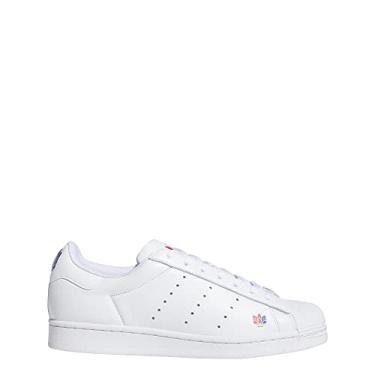 Imagem de adidas Mens Superstar Pure Sneakers Shoes Casual - White - Size 13 D