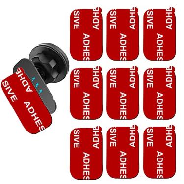 Imagem de AZXYI Adesivo de carro Very High Bond, 9 peças adesivas de substituição para painel, adesivos de dupla face, fitas adesivas para montagem de para-brisa e painel, suporte magnético para celular e câmera veicular