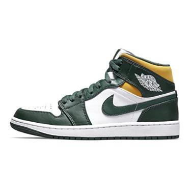 Imagem de Nike Tênis masculino Air Jordan 1 Mid, Verde, 46