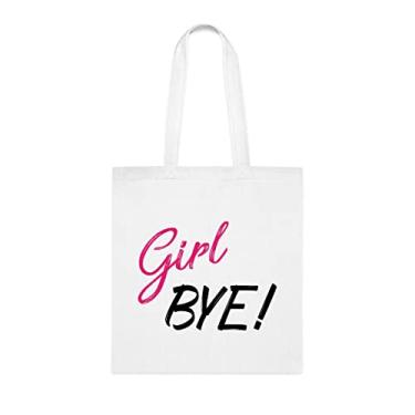 Imagem de Sacola Girl Bye, presente Girl Bye, bolsa de ombro Girl Bye, bolsa de ombro Girl Bye sacos reutilizáveis, ideia de presente de cesta de Natal de aniversário, presente para ela, presente