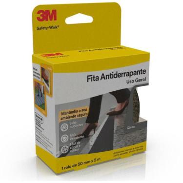 Imagem de Fita Antiderrapante 50mmx5m Safety Walk Cinza 3M