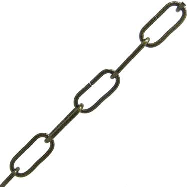 Imagem de Corrente Para Pendente Lustre Ouro Velho Craquelado 10 Metros