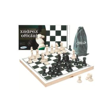 Tabuleiro Xadrez Dobrável Magnético 19x19cm - Art Game em Promoção