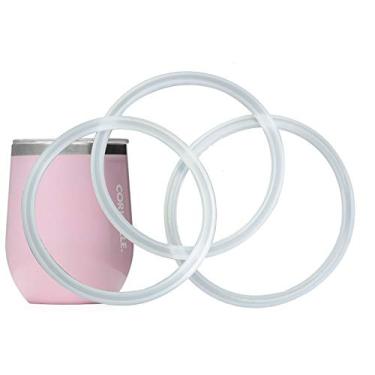 Imagem de Pacote com 3 selos de substituição para copo de vinho Corkcicle 340 ml