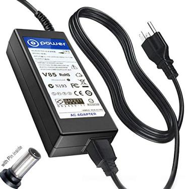 Imagem de Carregador adaptador CA T POWER compatível com Samsung CF390 CF391 CF398 CF591 Series 22 polegadas 24 polegadas 27 polegadas 32 polegadas Tela curvada LED FHD monitor substituição cabo de alimentação de comutação de energia