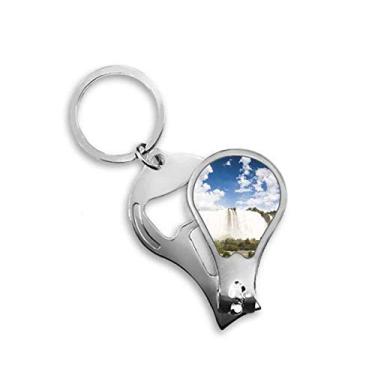 Imagem de Cachoeira Silvicultura Cenário Natureza Cortador de Unhas Abridor Chaveiro Tesoura