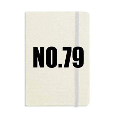 Imagem de Lucky No.79 Número Nome Notebook Capa Rígida Diário Clássico A5 Presente