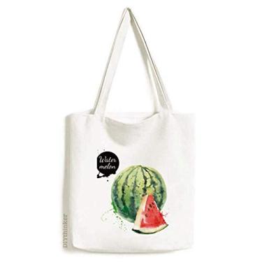 Imagem de Watermelon Fruit Tasty Healthy Watermelon, bolsa de compras, bolsa casual