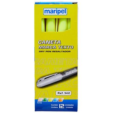 Imagem de CANETA MARCA TEXTO AMARELO C/12