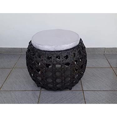 Imagem de Puff Ômega em Fibra Sintética e Alumínio Tubular