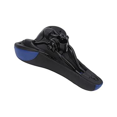 Imagem de 01 Capa para assento de bicicleta, capa para selim de bicicleta de montanha macia e resistente, design de ventilação suave e côncava para mountain bike para casa