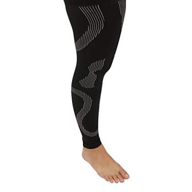 Imagem de Meia Apoio para Compressão das Perna, Ortho Pauher, Preto, Pequeno