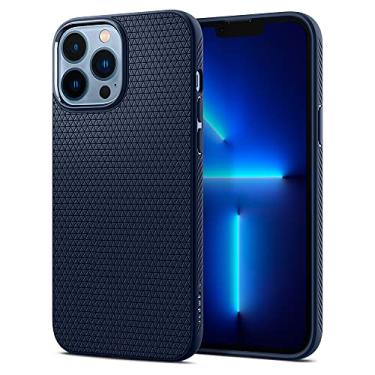 Imagem de Spigen Capa Liquid Air Armor Projectada para iPhone 13 Pro Max - Navy Blue