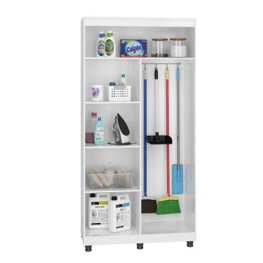 Imagem de Armário Multiuso Clean Para Área De Serviço 2 Portas Lonciê
