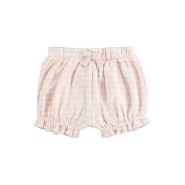 Imagem de Short Infantil Menina Listrado Rosa Tamanho 02 Kukie-Feminino