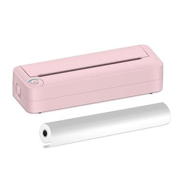 Imagem de JOYID Impressora de papel portátil A4 Impressão térmica Wireless BT Connect Compatível com iOS e Android Mobile Photo Printer Suporte 210 mm de largura para viagens ao ar livre Home Office Impressão