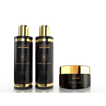Imagem de Kit Hidratação Shampoo, Condicionador E Máscara Renove Care Sauvage Magnific